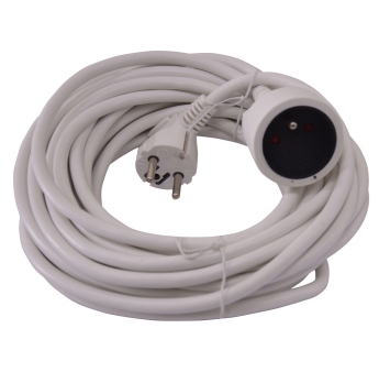 ALLONGE ELECTRIQUE 10M-3G*1.5MM2-BLANC