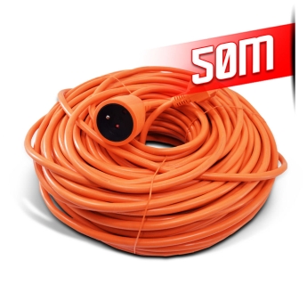 ALLONGE ELECTRIQUE 50M-3G*1.5MM2-ORANGE
