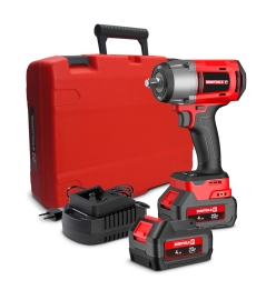 Brushless accu-slagmoersleutel 20 V – 1180 Nm – 2 accu's 4 Ah + snellader