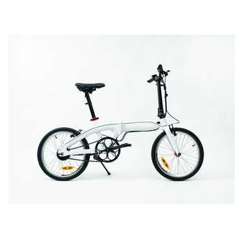 VELO PLIABLE ELECTR.BAT.INTEGR. - BLANC