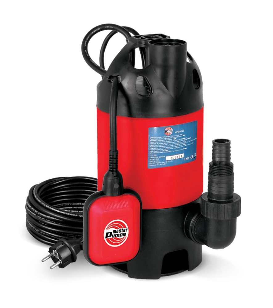 POMPE VIDE CAVE EAUX  CHARGEES 750W