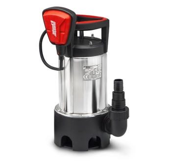 Pompe vide caves eaux chargées 750W - inox