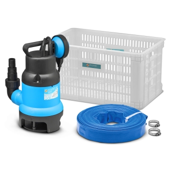 
Kit pompe vide caves eaux chargées 400W + tuyau d évacuation 10M