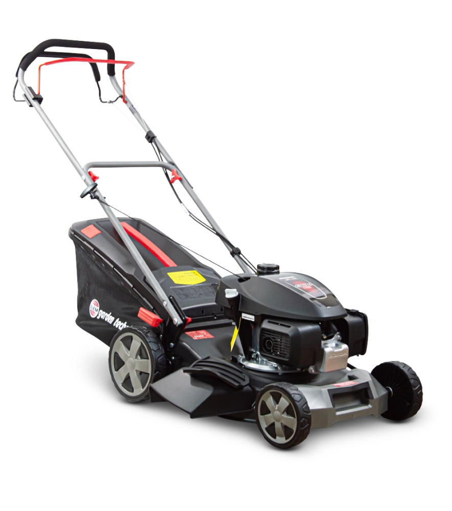 Tondeuse thermique tractée 145CC avec moteur Honda, mulching et éjection latérale
