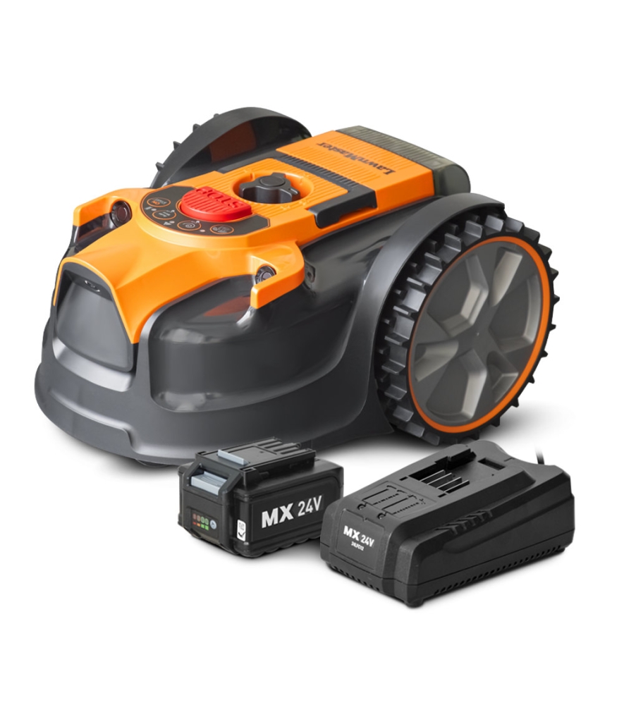 Robot tondeuse autonome 24V sans fil périmétrique - Le robot le plus simple du marché