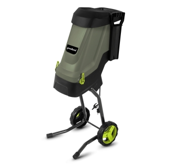 Broyeur de végétaux électrique 2600W avec sac récupérateur de 45L