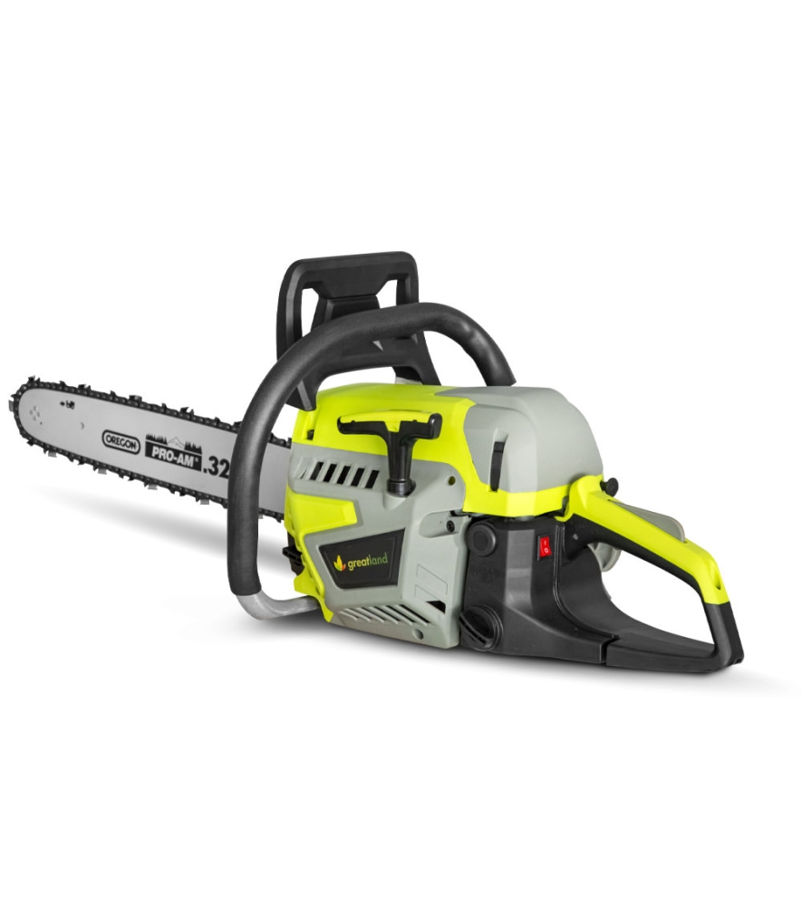 Tronçonneuse thermique 45CC - guide et chaîne Oregon