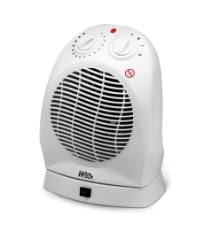 Radiateur soufflant 2000W oscillant avec thermostat