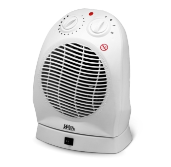 Radiateur soufflant 2000W oscillant avec thermostat