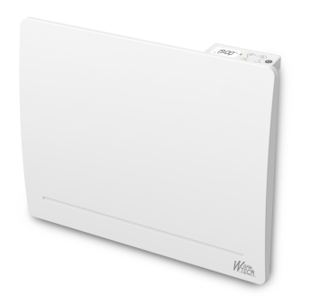 Gietijzeren radiator met inertie 1000 W - IP24 - NF - 6-standen pilootdraad.