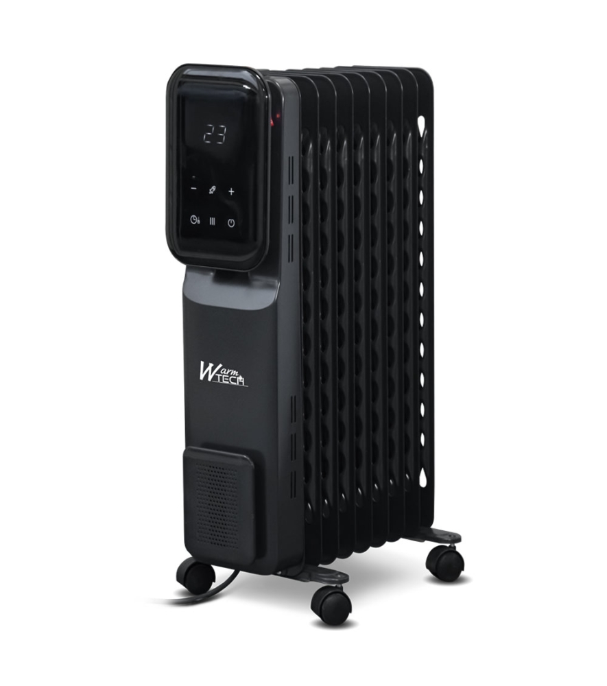 Radiateur bain d'huile 2000W 9 élements avec display Led