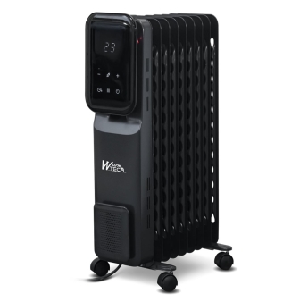 Radiateur bain d'huile 2000W 9 élements avec display Led