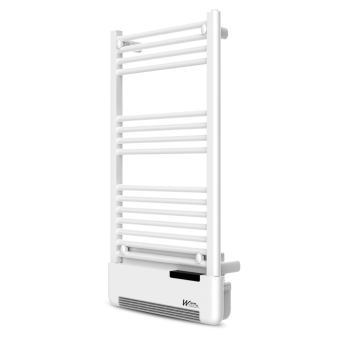 Radiateur sèche serviettes avec fluide 500W + soufflerie 1000W