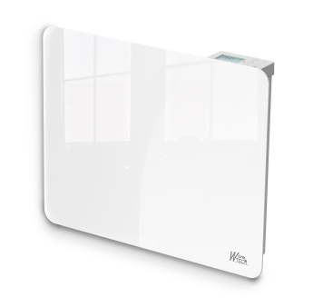 1000W KERAMISCHE TRAAGHEIDSRADIATOR MET GLASFRONT