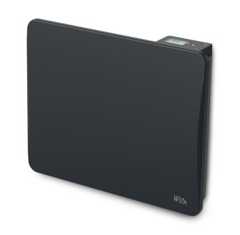 Keramische inertieradiator 1000 W - IP24 – 6-standen bedieningsdraad.