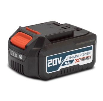 20 V – 4 Ah lithiumaccu, X-Performer-concept