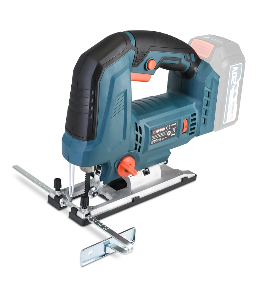 Scie sauteuse pendulaire 20V avec moteur brushless livrée sans batterie ni chargeur