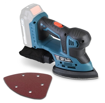 Ponceuse triangulaire 20V max livrée sans batterie ni chargeur