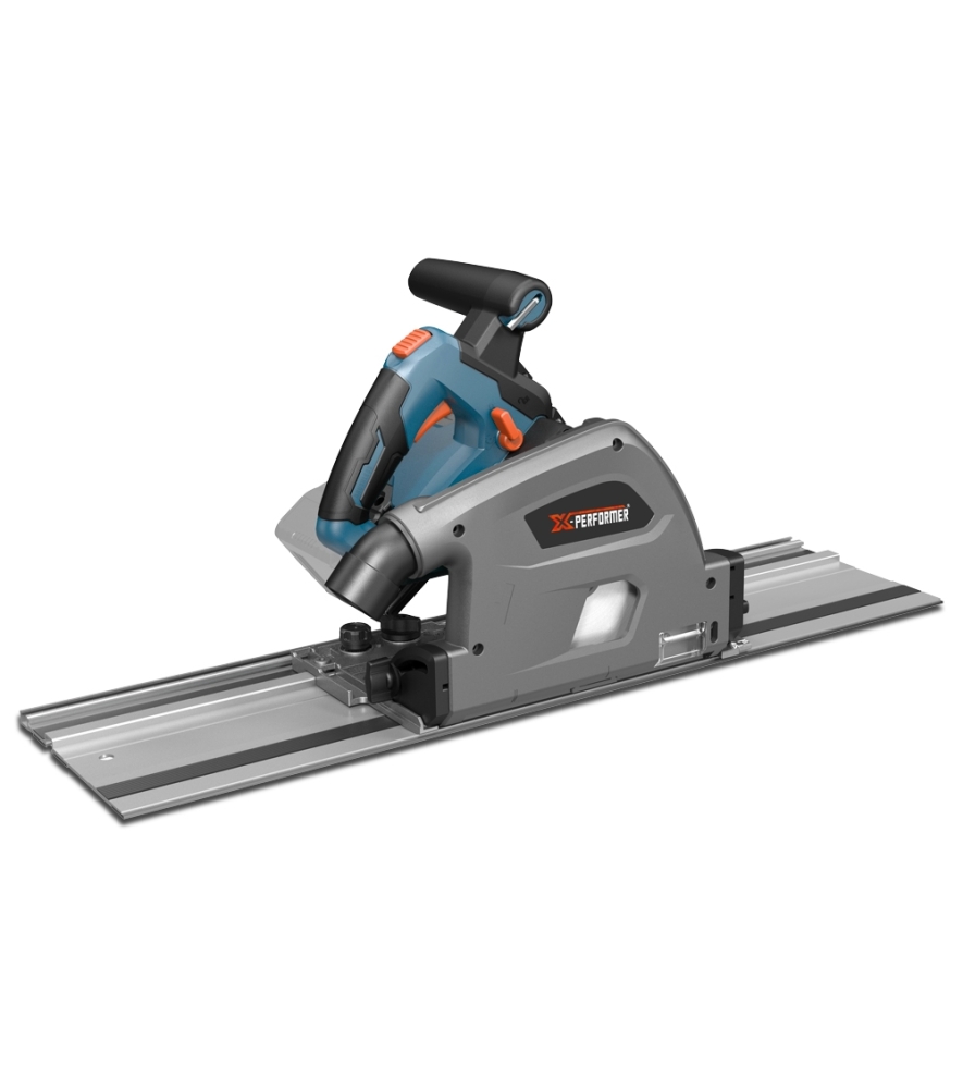 Draadloze 40V (2x20V) inlegcirkelzaag – 125 mm met 2 geleiders van 70 cm – geleverd zonder accu’s en oplader