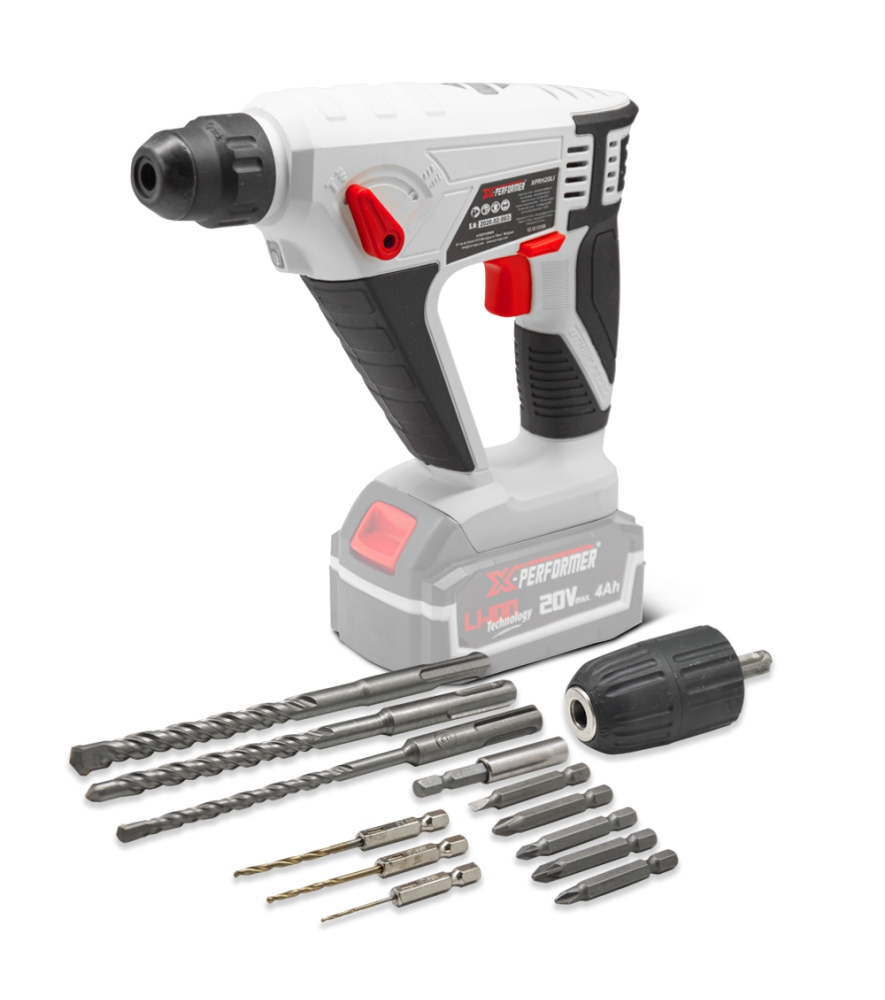 BOORHAMMER 20V ZONDER BAT/LADER