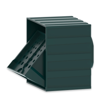 Boîte de rangement pour embouts et mèches compatible avec le concept rangement X-performer