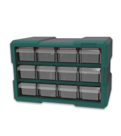 Organiseur 12 compartiments compatible avec le concept rangement X-Performer