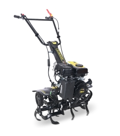 Thermische motorploeg met horizontale as 79 cc - 6 frezen - werkbreedte 60 cm.