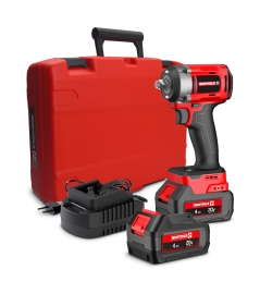 Brushless accu-slagmoersleutel 20 V – 780 Nm – 2 accu's 4 Ah + snellader