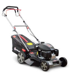 145 cc thermische zitmaaier met Honda-motor, mulching en zijuitworp