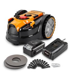 Robot tondeuse autonome 24V – 8Ah sans fil périmétrique – Le robot le plus simple du marché