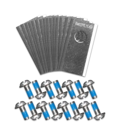 Jeu de 15 lames + vis pour robot tondeuse Lawnmaster