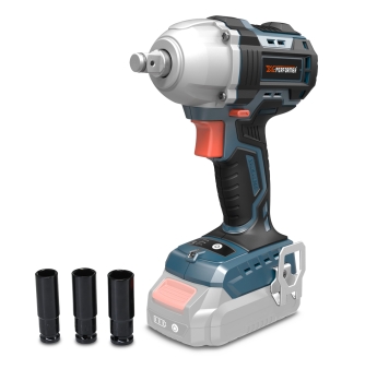 20V-slagmoersleutel – 500 Nm met borstelloze motor, geleverd zonder accu en oplader