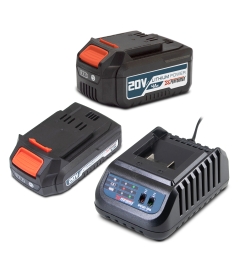 Kit de démarrage composé d’une batterie 2A, une 4A et d’un chargeur simple pour concept X-Performer.