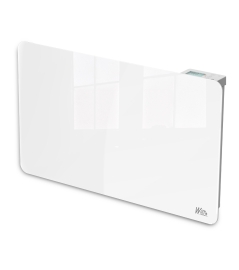 1500W KERAMISCHE TRAAGHEIDSRADIATOR MET GLASFRONT