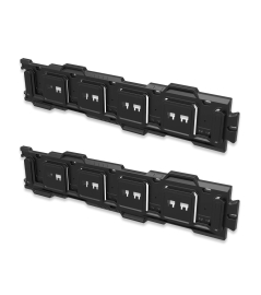 Wandhouder met 2 elementen, compatibel met het X-Performer-opbergsysteem