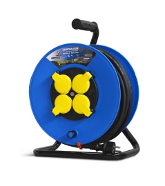 KABELHASPEL 4 STOPCONT.H07RN-3G1.5-25M