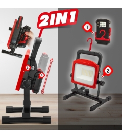 SPOT LED 30W - 3.7V 10000 Mah