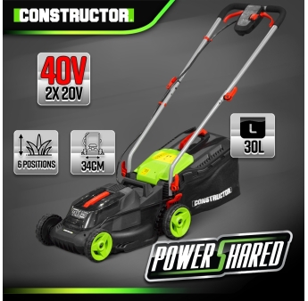 TONDEUSE 2X20V MAX SANS BAT/CHARG