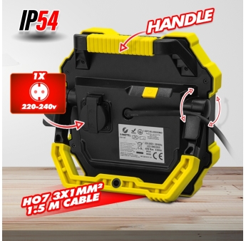 SPOT LED DE CHANTIER 40W - 4300LM