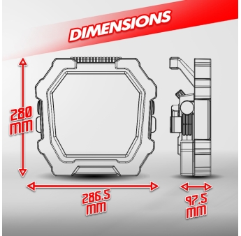 LED SPOT 40W - 4300LM