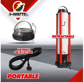 Projecteur LED de chantier 360° - 100W sur trépied