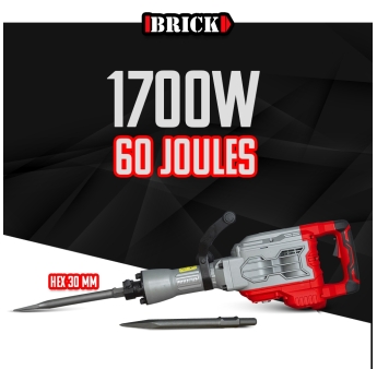 MARTEAU PIQUEUR 1700W - 60J