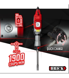 MARTEAU PIQUEUR 1700W - 60J