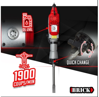 MARTEAU PIQUEUR 1700W - 60J