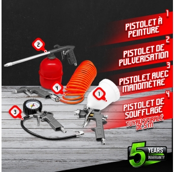 KIT D ACCESSOIRES POUR COMPRESSEUR