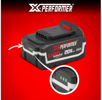 20V - 4Ah lithiumbatterij