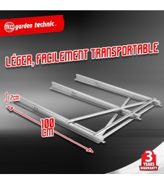 TRETEAU POUR BUCHES LARG. 80CM