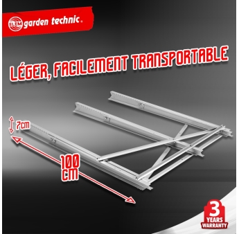 SCHRAAG VOOR HOUTBLOK BREEDTE 80CM