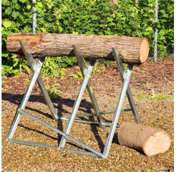 TRETEAU POUR BUCHES LARG. 80CM