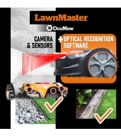 Autonome 24V - 8Ah snoerloze robotmaaier - De eenvoudigste robot op de markt